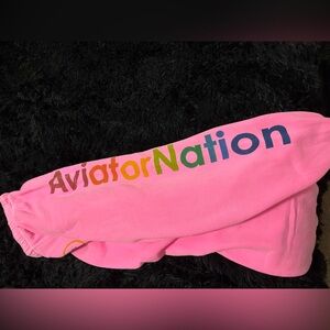 Aviator Nation Pink Sweatpants